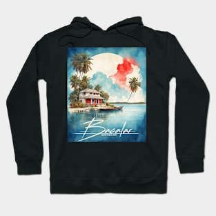 Bacalar Quintana Roo Mexico Vintage Tourism Travel Hoodie